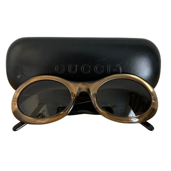 Vintage Gucci Oval Sunglasses - GG 2400/N/S 3NR Made in Italy